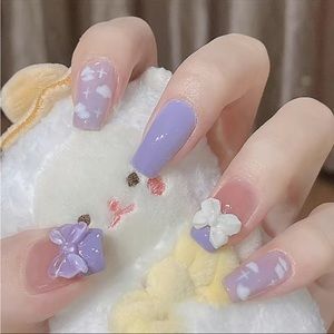Periwinkle Dream - Nail Junkie - full artificial nail set
